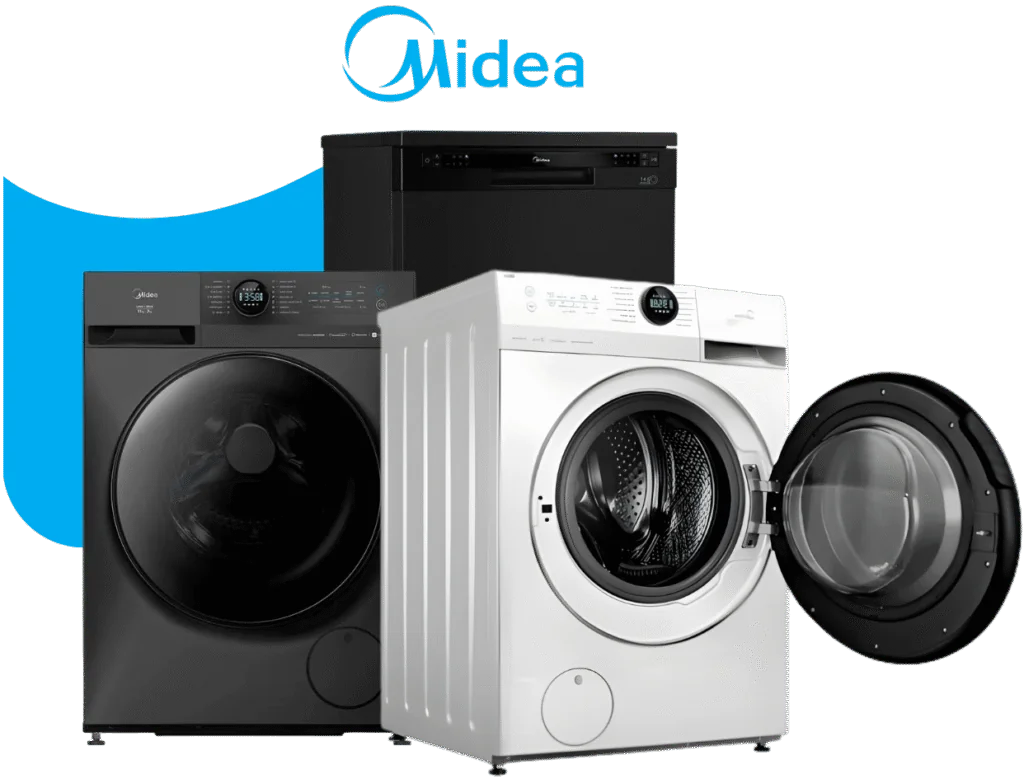 Máquinas lava e seca Midea atendidas pela Systec